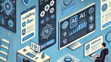 نصب برنامه هوش مصنوعی