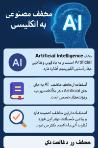 هوش مصنوعی به انگلیسی